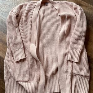 Aerie Cardigan in pink